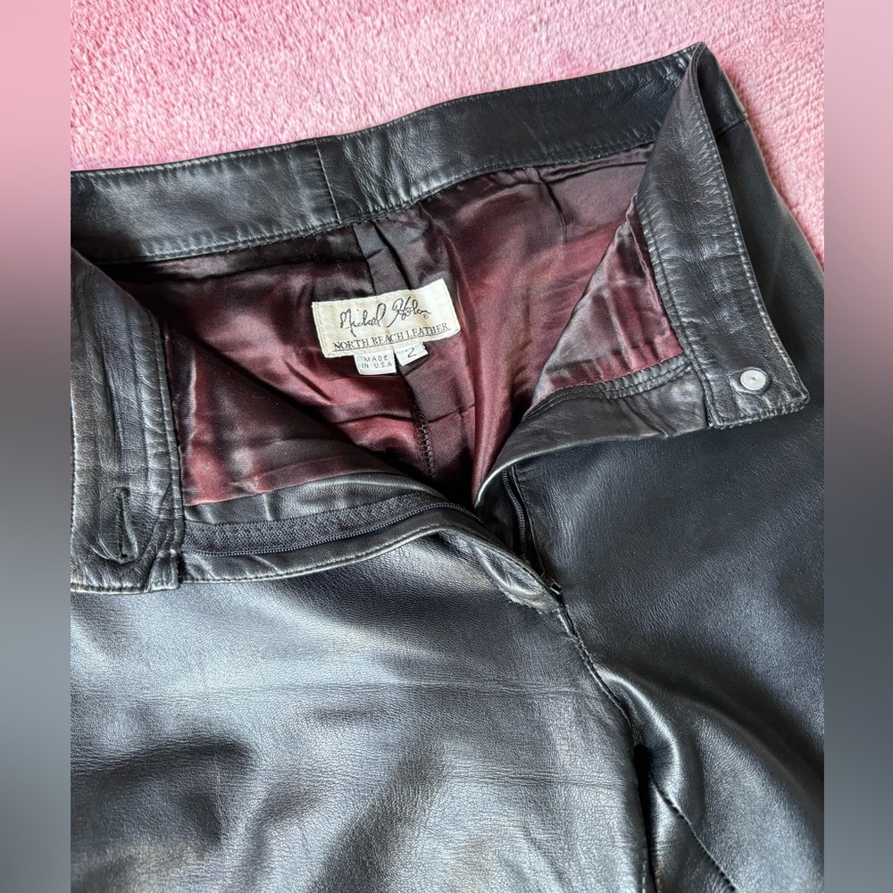 North beach leather pants - Picture 2 of 5